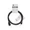 Monoprice SJT Extension Cord, 16 AWG, Indoor, 16/3, 1 Outlets, 5-15R, Black, 5-15P, 10 ft 5300 - alternate 8